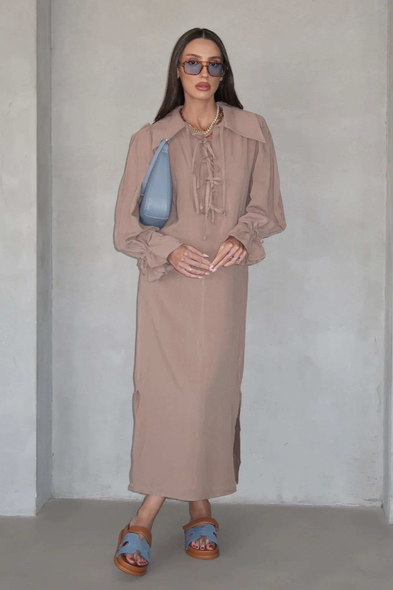 IMG_9057 שמלת מעיין חום – תמונה 1