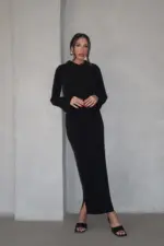 Oliver Dress - Black - Image 3