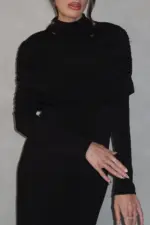 Lari Dress - Black - Image 2