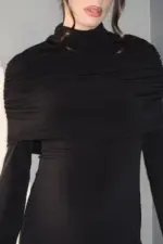Lari Dress - Black - Image 4