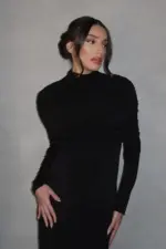 Lari Dress - Black - Image 3