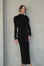Lari Dress - Black - Image 5