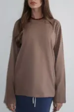 Loria T-Shirt - Brown - Image 2