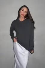 V T-Shirt - Dark Gray
