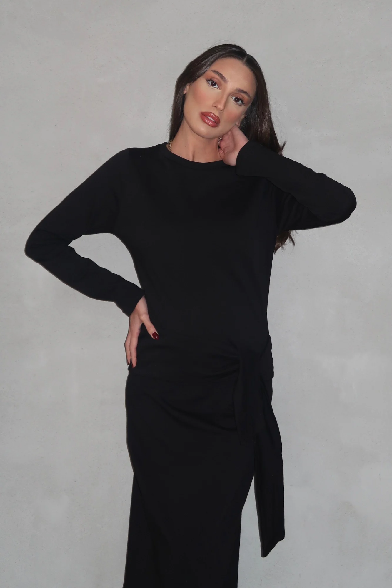 IMG_8007 Tie Suit - Black - Image 1