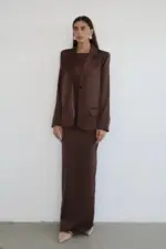 Mina Suit - Brown - Image 3