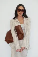 Striped Suit - Cream - Image 2