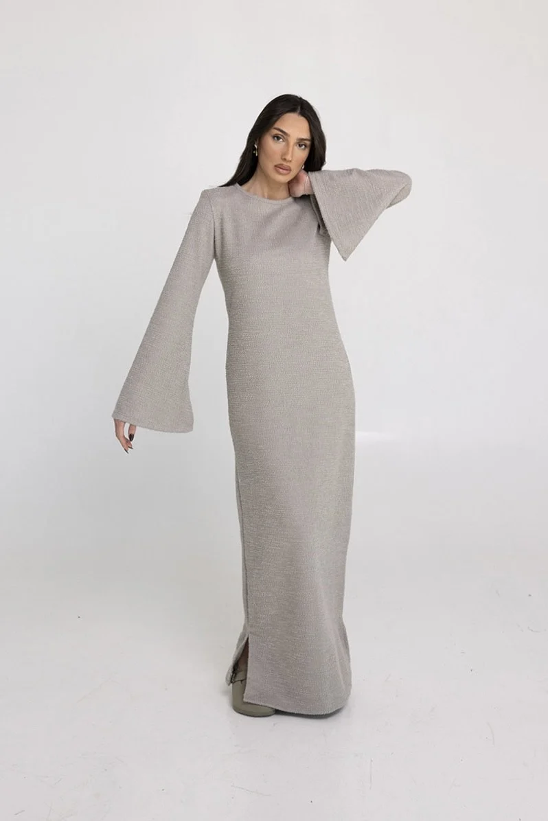 IMG_4954 Tayla Dress - Gray - Image 1