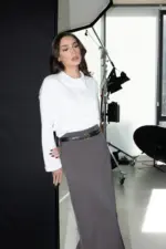 Polo Top - White - Image 2