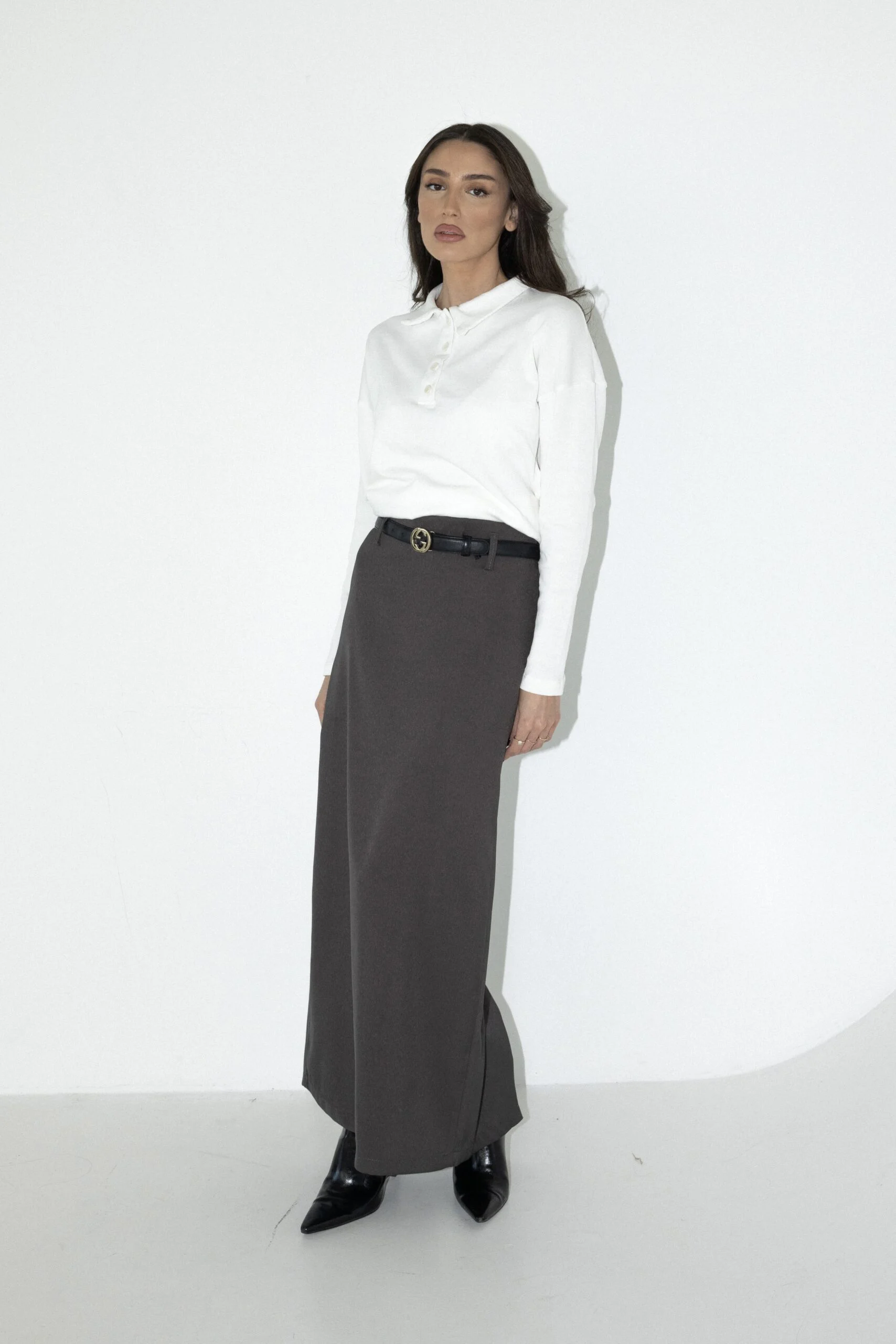 IMG_5382 Yelin Skirt - Gray - Image 1