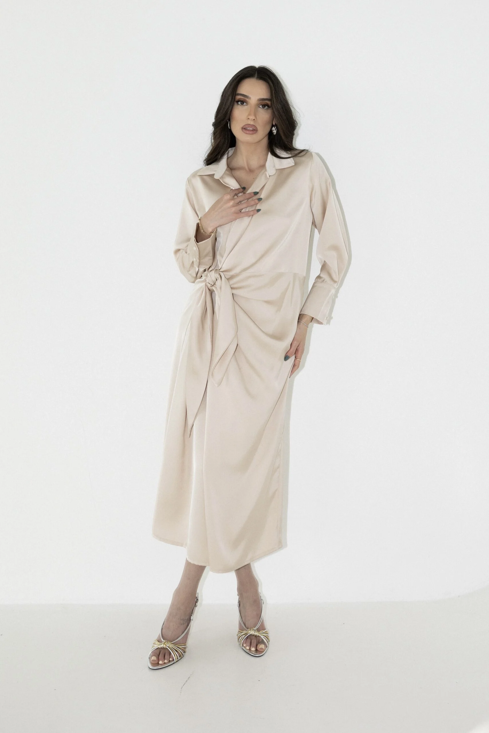 IMG_8438 Odeya Dress - Cream - Image 1