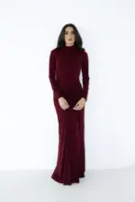 ⁦שמלת קרמן בורדו⁩ – תמונה ⁦3⁩