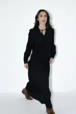 Arin Dress - Black - Image 2