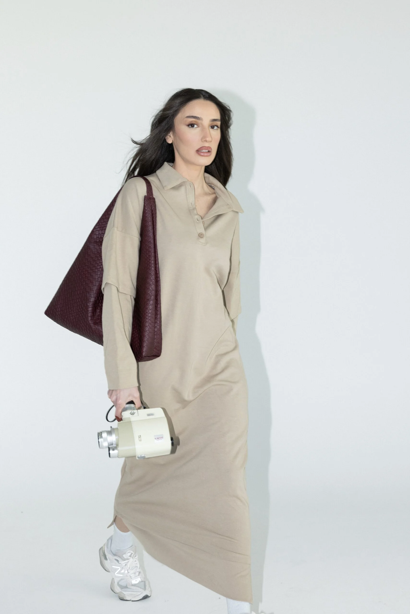 IMG_9291 Naomi Dress - Beige - Image 1