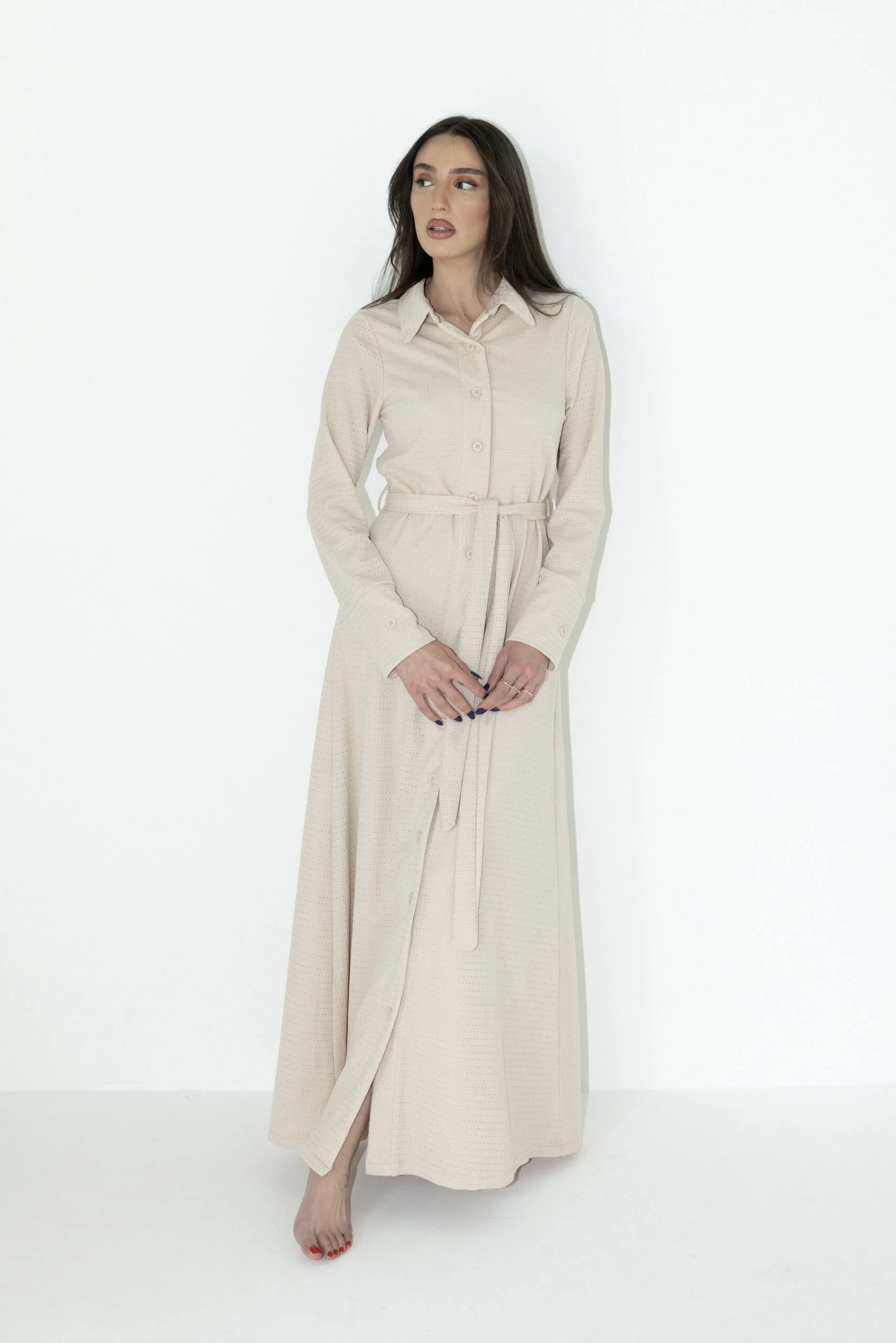 IMG_9821 Nelly Dress - Cream - Image 1