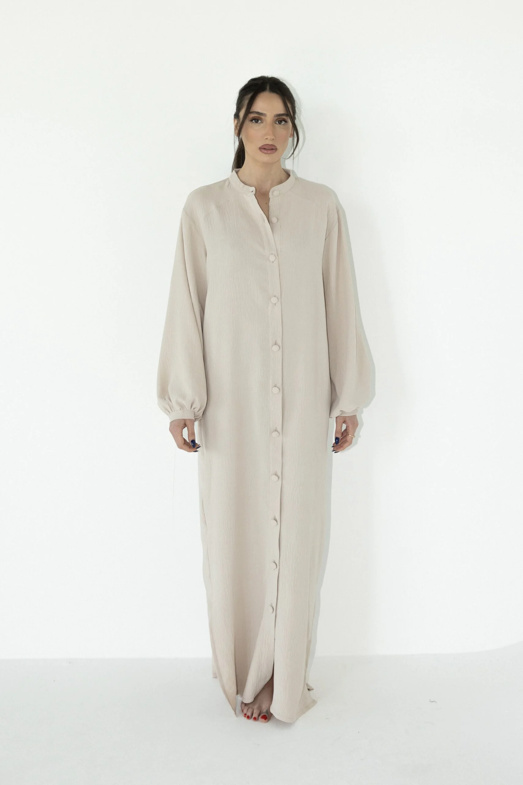 IMG_9879 Mor Dress - Cream - Image 1