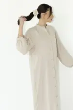 Mor Dress - Cream - Image 3