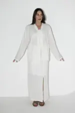 חליפת אן שמנת