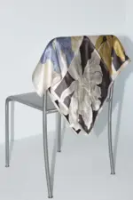 Floral Combined Head Covering