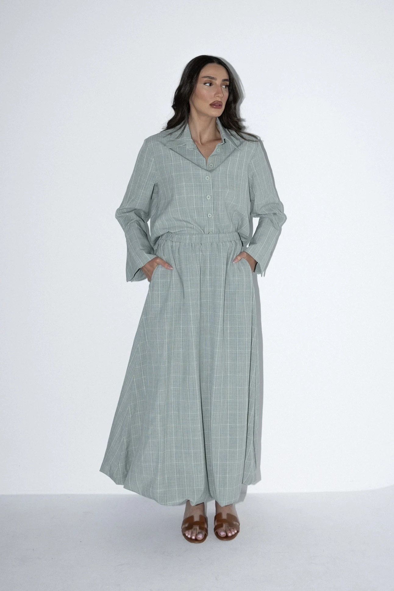 חליפת נועם ירוק_4 Noam Suit - Green - Image 1