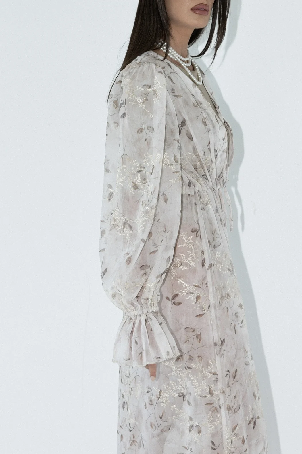 שמלת שיפון 4_1 Chiffon Dress 4 - Image 1