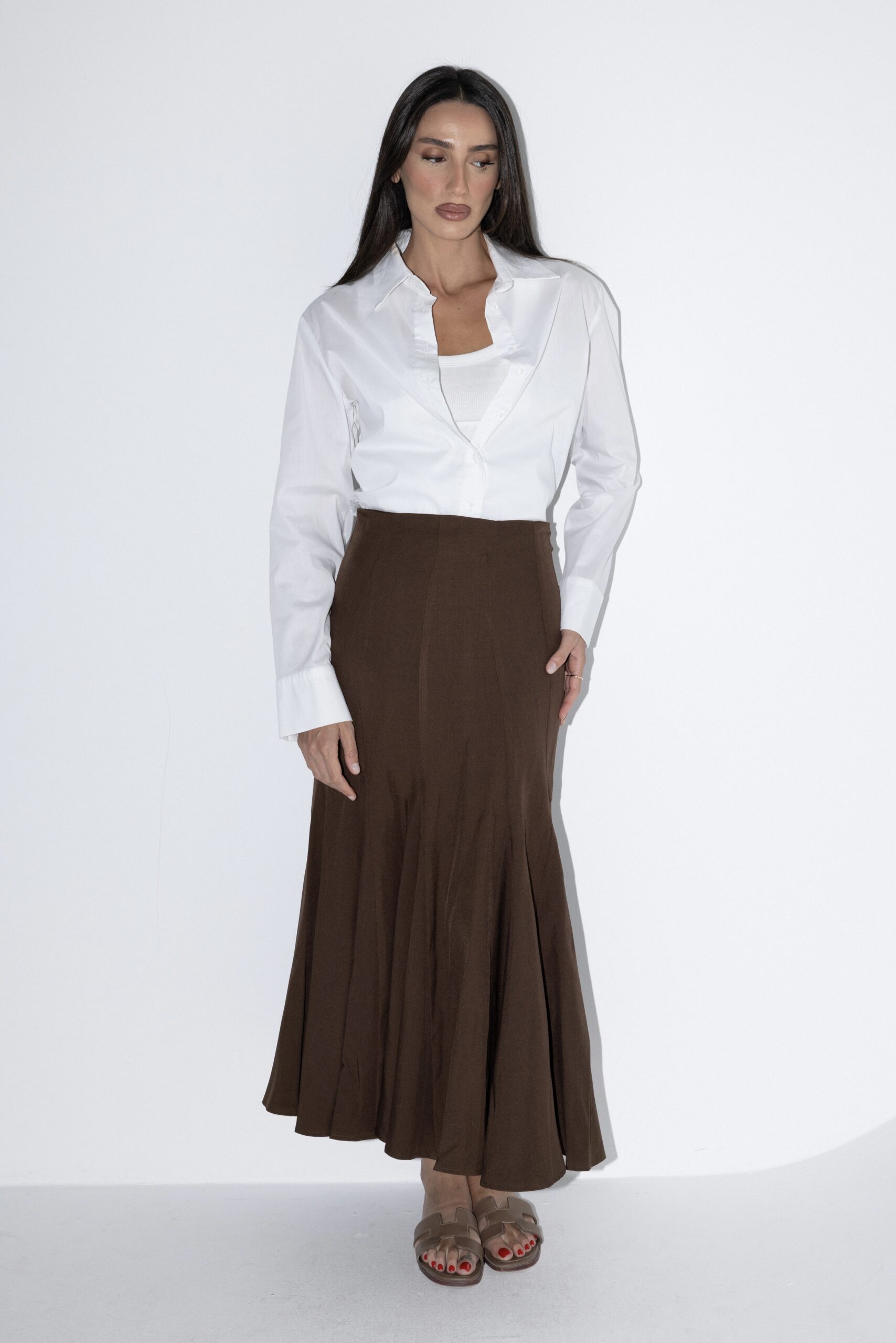 חצאית אלור חום_2