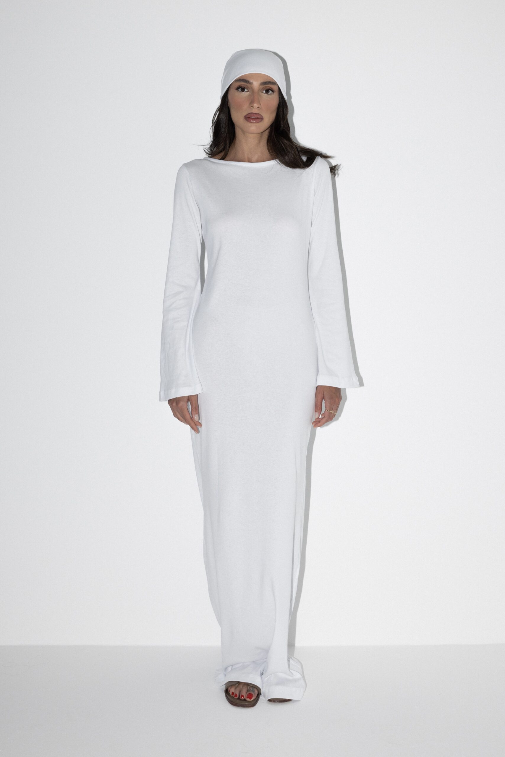 שמלת שילה לבן_1