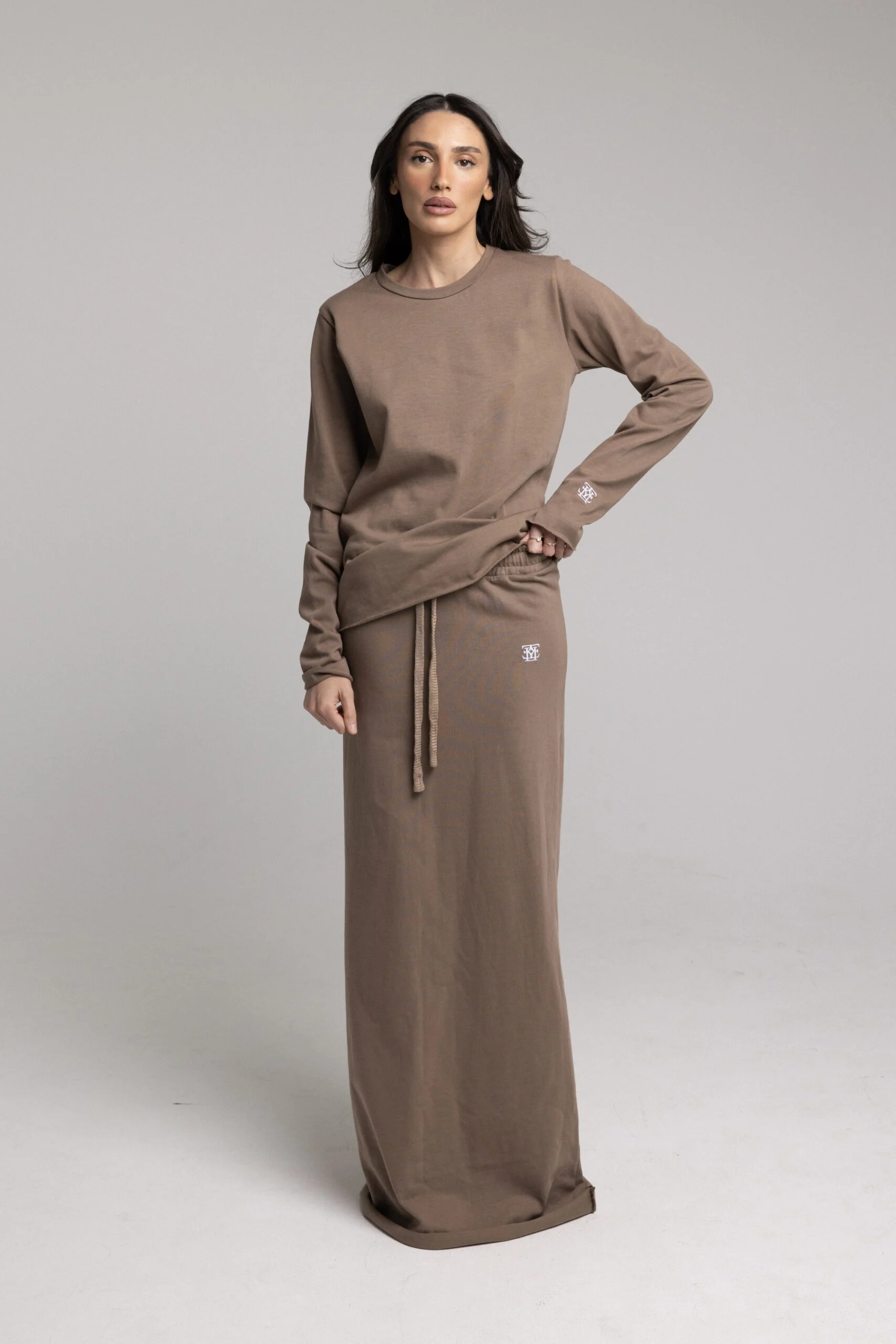 חליפת אנט מוקה_1 Ant Suit - Mocha - Image 1