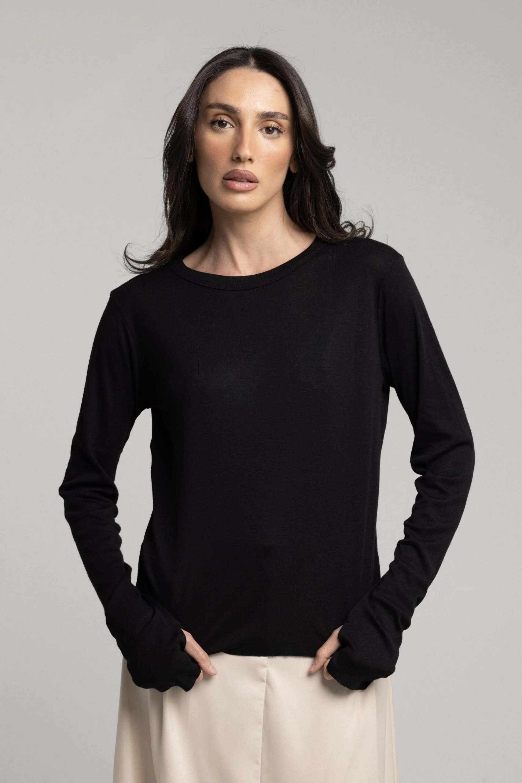 טי שרט רודי שחור_1 Rudy T-Shirt - Black - Image 1